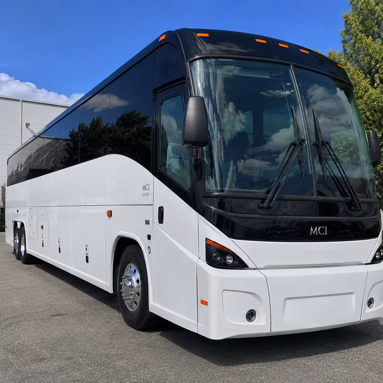 Norman Airport Shuttle & Transportation party bus exterior