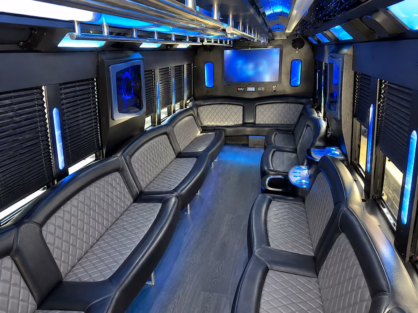 Norman Bachelor & Bachelorette Transportation party bus exterior