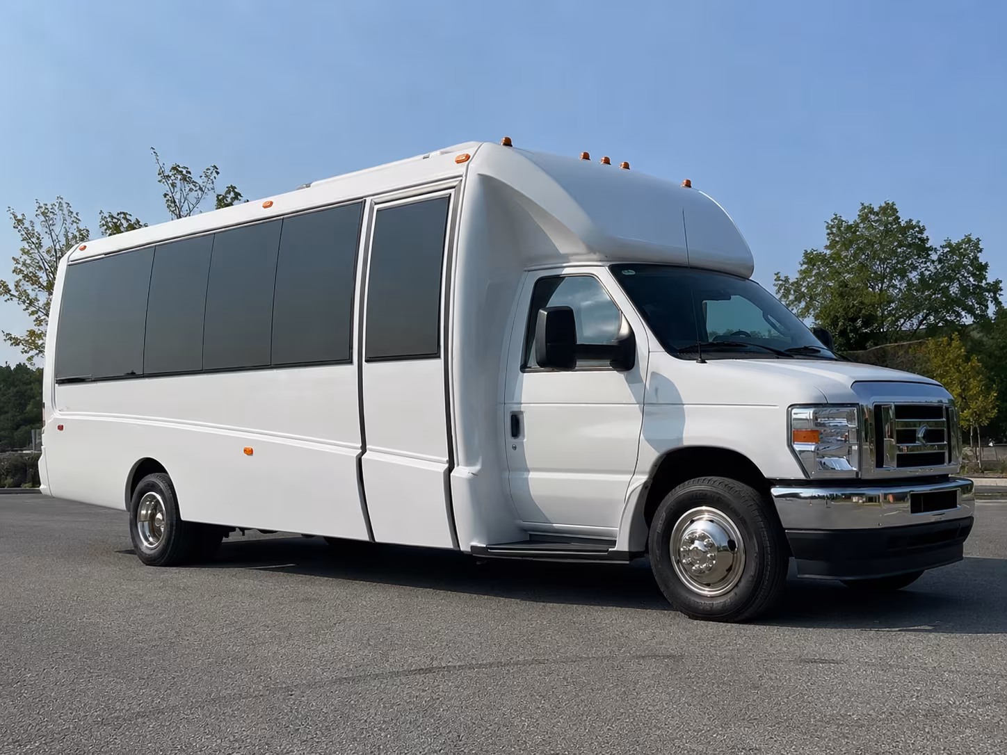 Norman Birthday, Sweet 16, & Quinceañera Transportation party bus exterior
