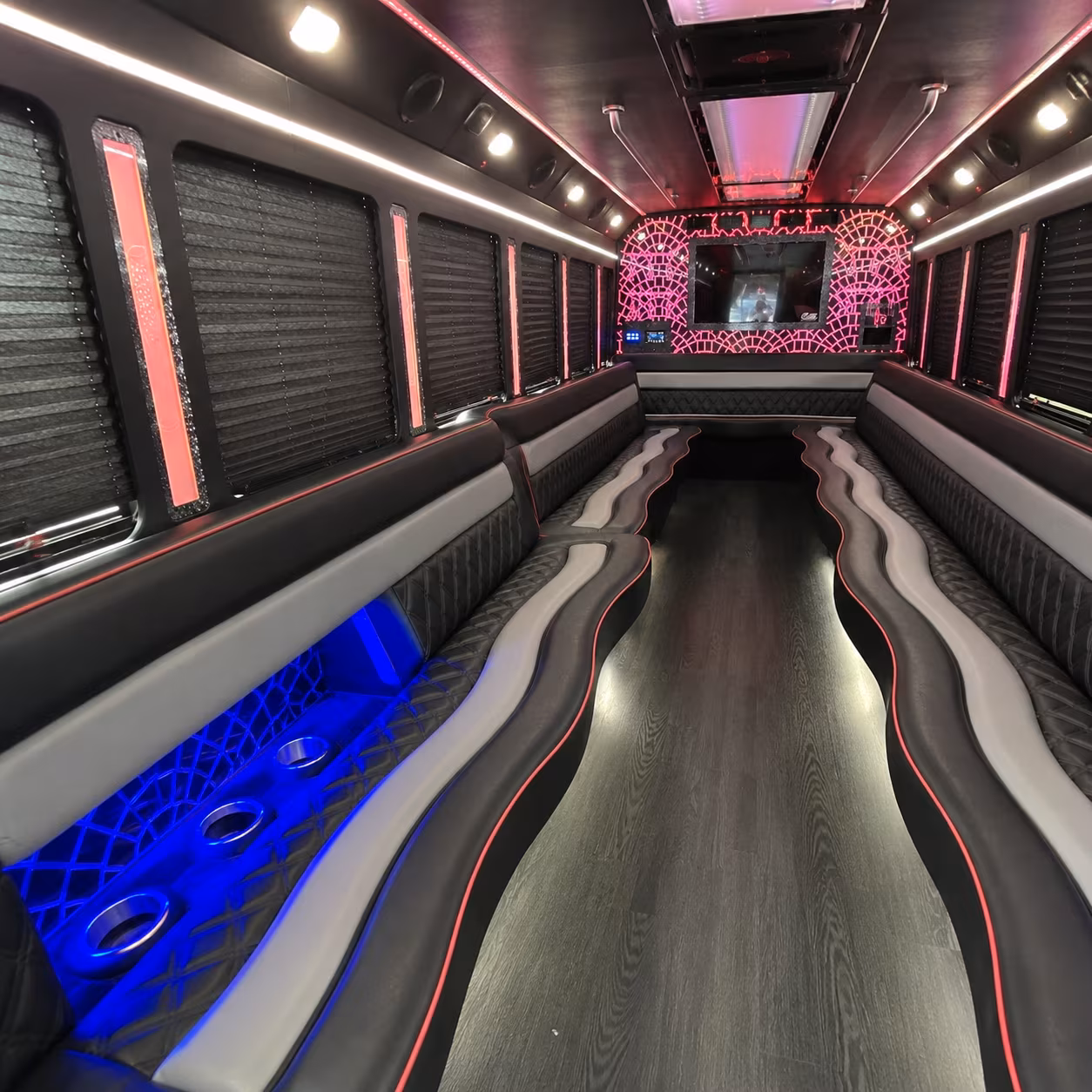 Norman Concert & Music Festival Transportation onboard seating