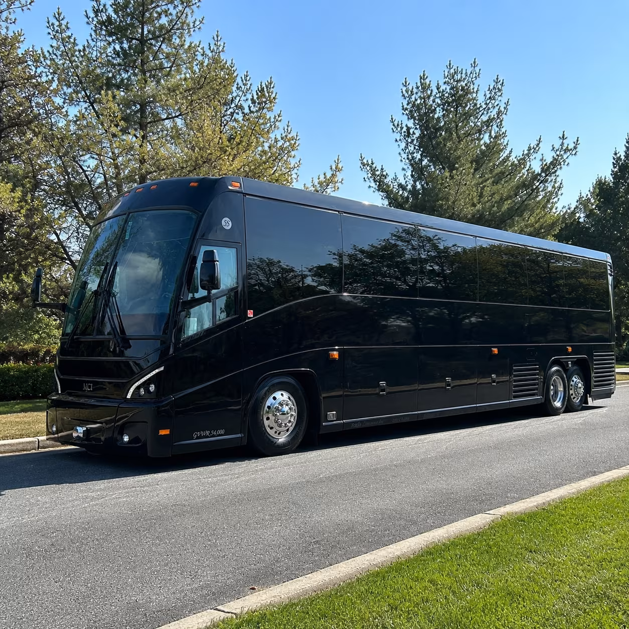 Norman Corporate Transportation party bus exterior