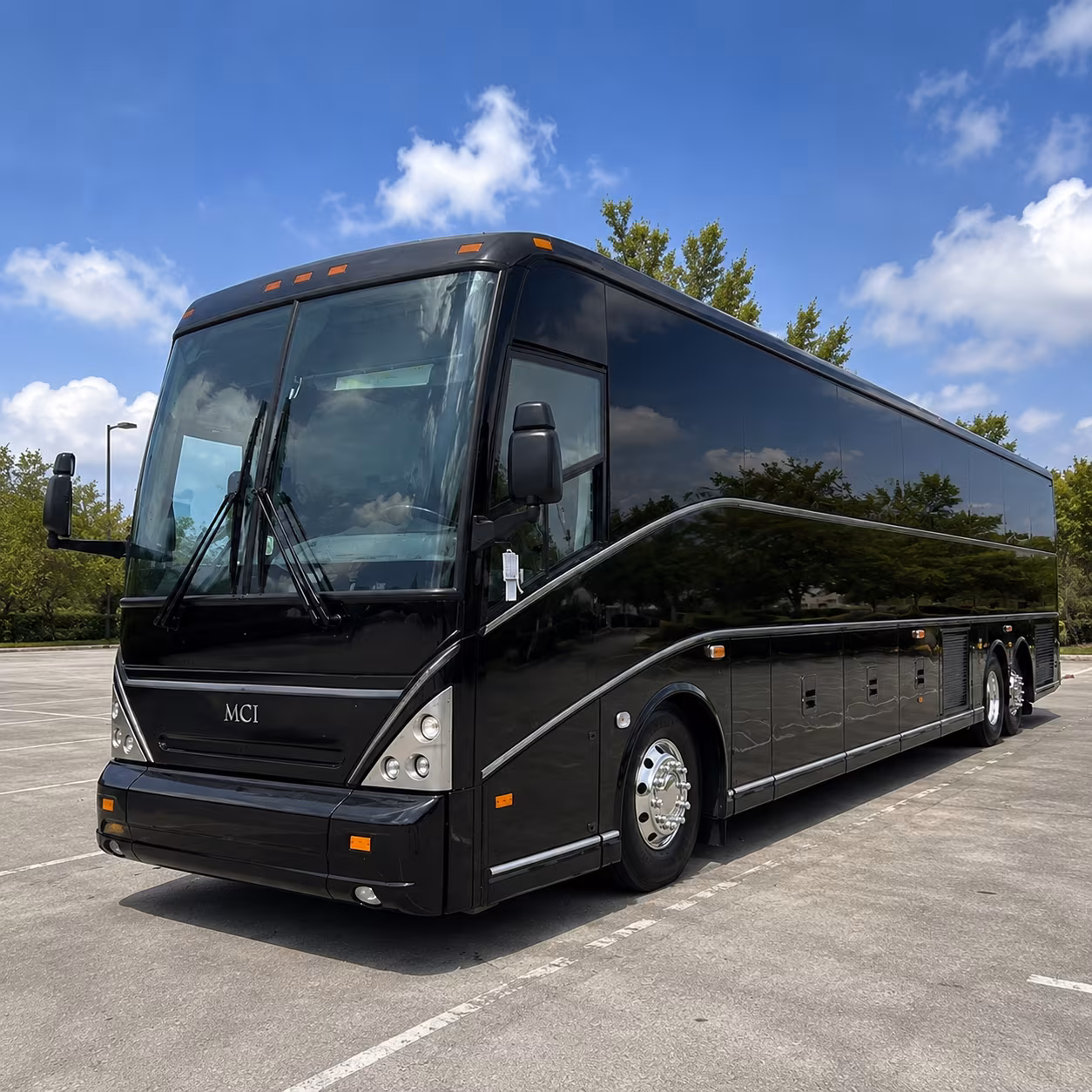 Norman Corporate Transportation party bus exterior