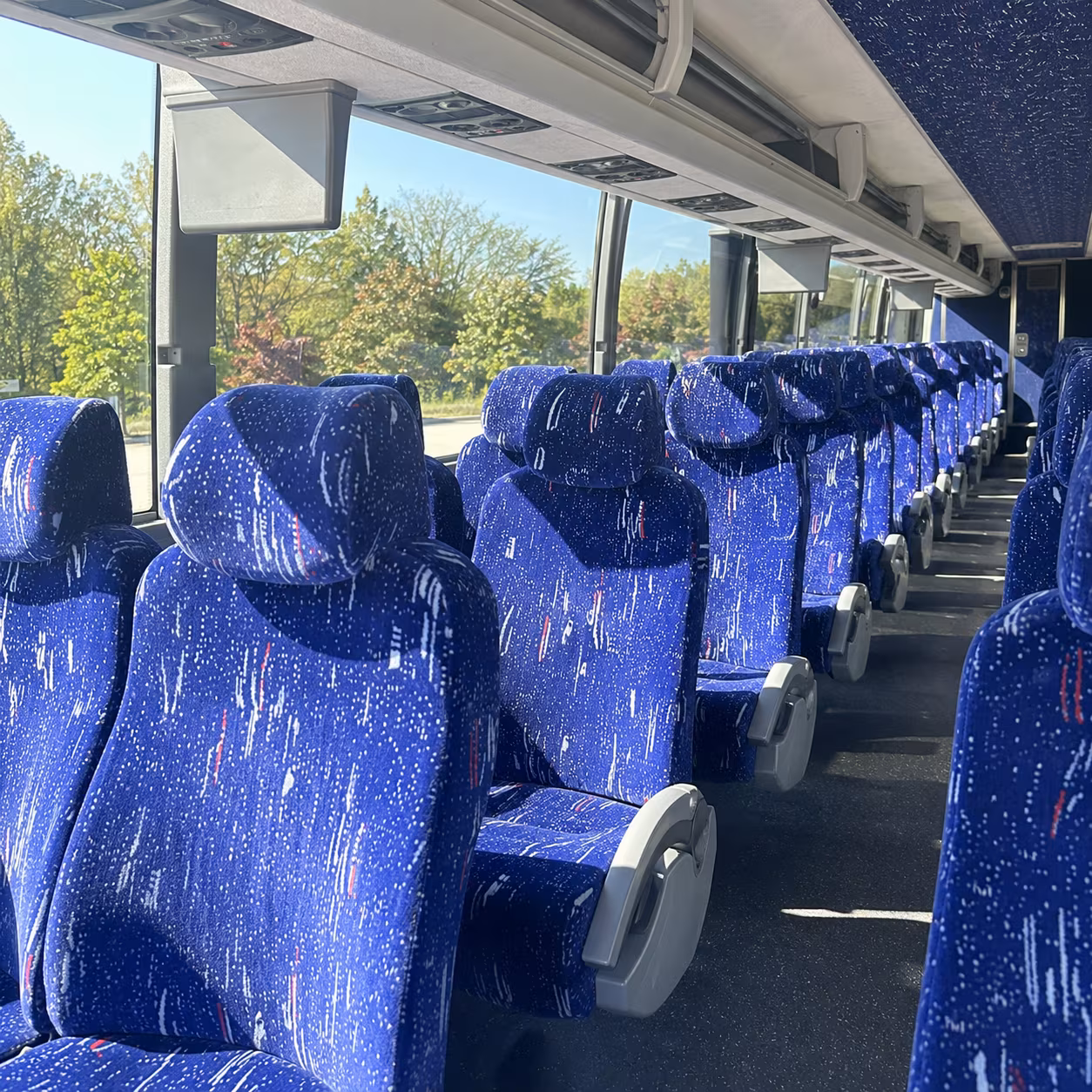 Norman School Event Transportation party bus exterior