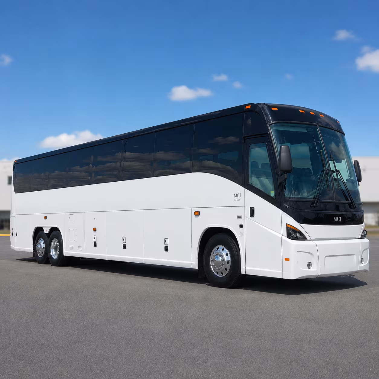 Norman School Event Transportation party bus exterior