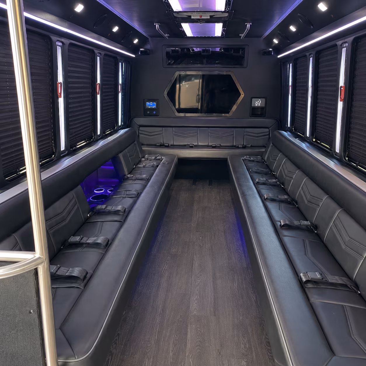 Norman Sporting Event Transportation onboard seating