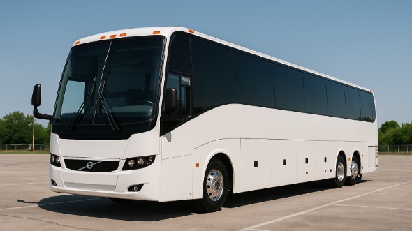 Exterior of Charter Bus Company Norman's 51 Passenger Charter Bus in Norman