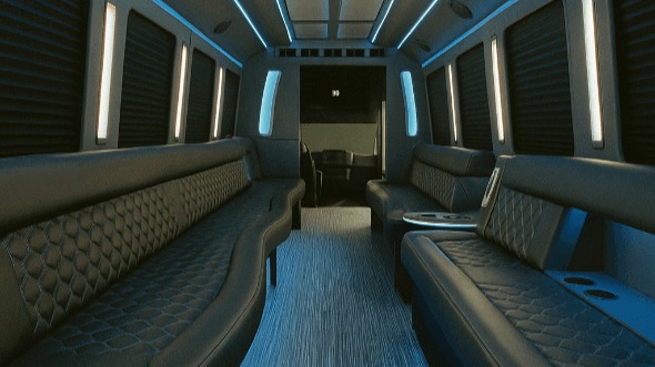broken arrow 20 passenger party bus